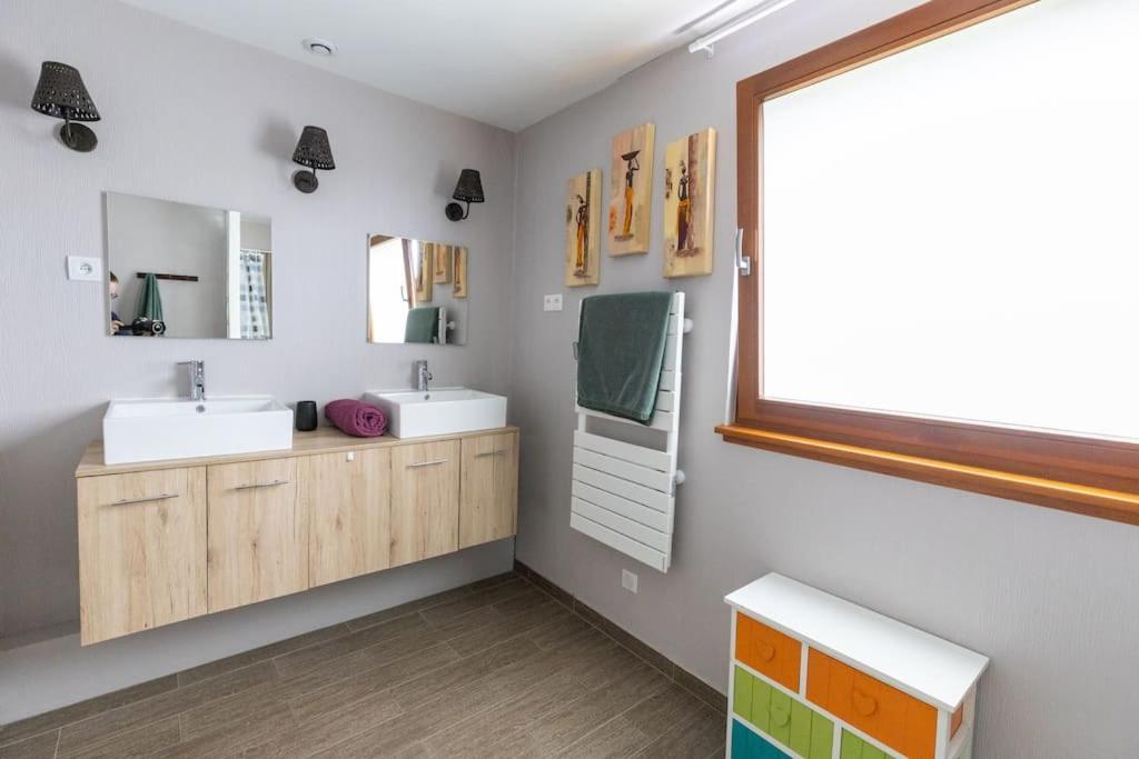 Agreable Maison A La Campagne Schlierbach Bagian luar foto