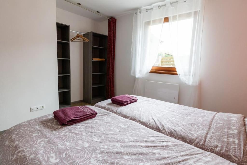 Agreable Maison A La Campagne Schlierbach Bagian luar foto