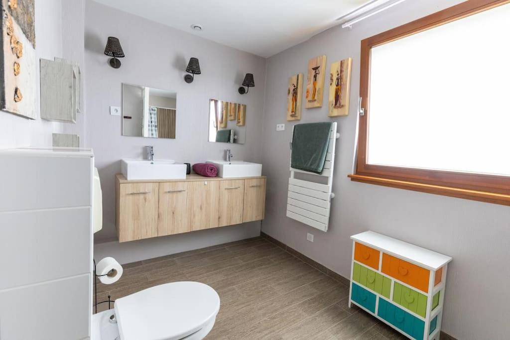 Agreable Maison A La Campagne Schlierbach Bagian luar foto