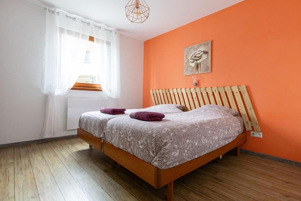 Agreable Maison A La Campagne Schlierbach Bagian luar foto