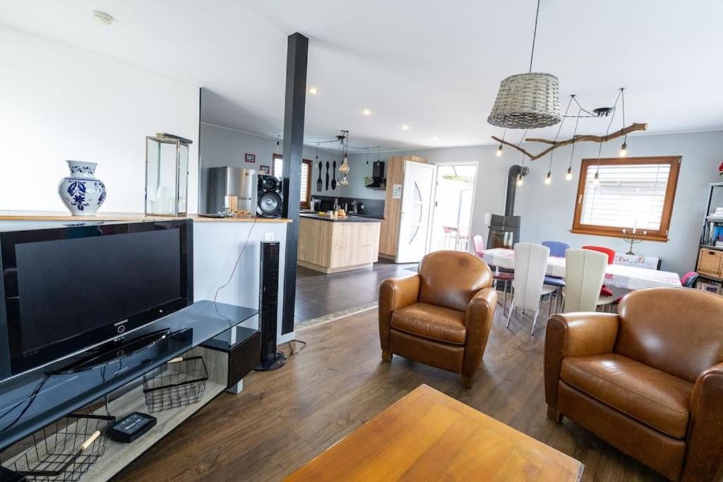 Agreable Maison A La Campagne Schlierbach Bagian luar foto